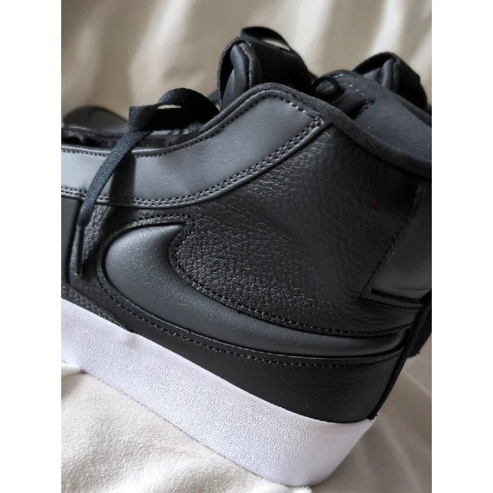 Nike Women's Blazer Mid Victory 'Black Off Noir' High Cut Sneakers